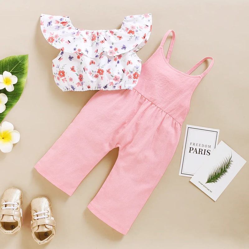 Conjunto Infantil Floral