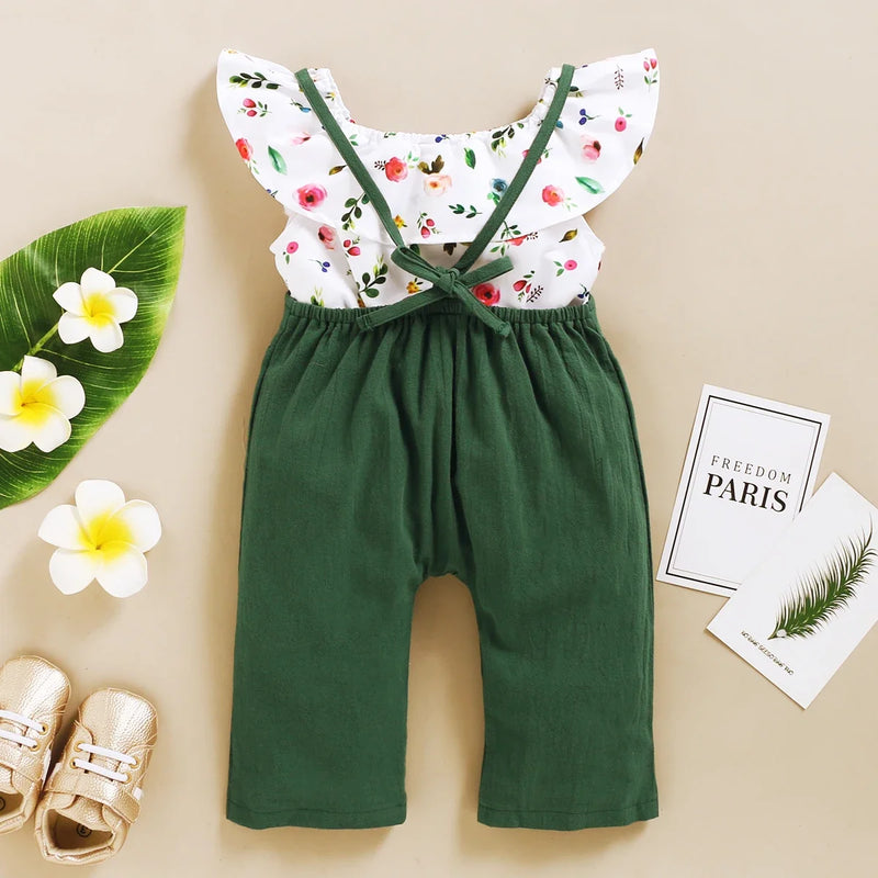 Conjunto Infantil Floral